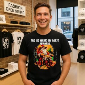 Witch The Irs Wants My Quest Rewards Vintage T-Shirt