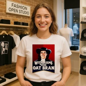 With Arms Wide Oat Bran T-Shirt