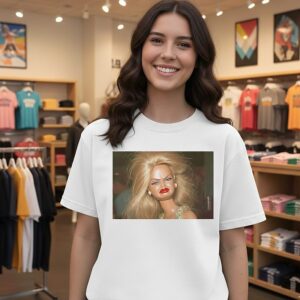 Angry Barbie Unhinged Funny Meme T-Shirt