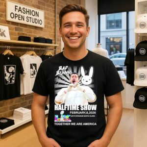 Bad Bunny Halftime Show Together We Are America T-Shirt