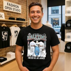 Bad Bunny Ricky Martin And Lady Gaga Super Bowl Lx Halftime Show Together We Are America T-Shirt
