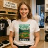 Boston Red Sox Baseball Fenway Park Stadium Vintage T-Shirt