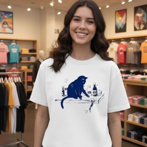 Cat Anti Ice Meme T-Shirt