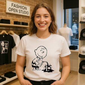 Charlie Brown Political Caricature T-Shirt