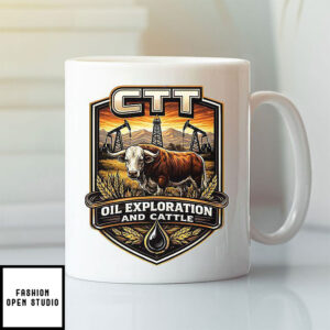 Ctt Oil Exploration And Cattle Mug