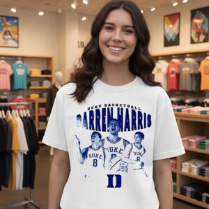 Darren Harris Duke Blue Devils Vintage T-Shirt