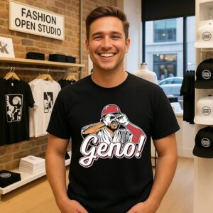 Eugenio Suarez Cincinnati Reds Mlb Geno Goggles T-Shirt