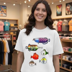 Fishing Wii Play Minigame T-Shirt