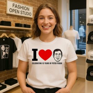 Giannis Antetokounmpo I Love Celebrating 12 Years Of Peter Feigin T-Shirt