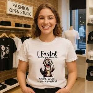 I Farted That’s As Close To Giving A Shit As You’re Going To Get Otter Middle Finger Meme T-Shirt