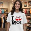 I Love Moi Cherry Graphic T-Shirt