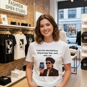 If You’re Hurt About Bad Bunny Doing Super Bowl Ponte Vicks Y Ya T-Shirt