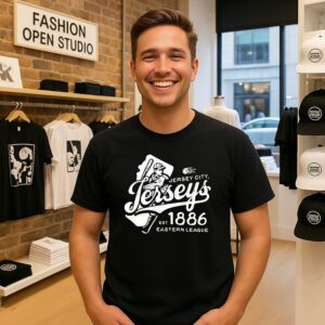 Jersey City Jerseys New Jersey Vintage Defunct Baseball Teams T-Shirt
