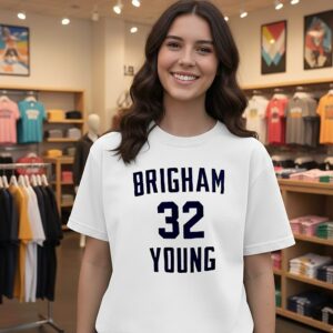 Jimmer Fredette Brigham Young 32 T-Shirt