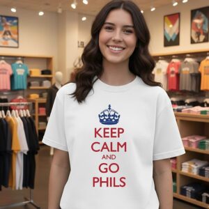 Keep Calm And Go Phils Phillies T-Shirt