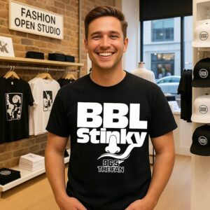 Kfnz-Fm 96.5 The Fan Fescoe Dusty Bbl Stinky Nose Beard Logo T-Shirt