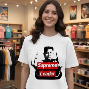 Kim Jong Un Middle Finger Supreme Leader T-Shirt