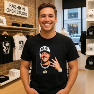 Matthew Stafford Los Angeles Rams 2026 Mvp Rings Graphic T-Shirt