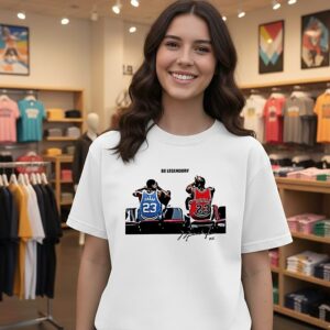 Michael And Scottie Pippen Be Legendary Basketball Signature T-Shirt