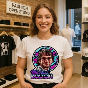 Michael Why Should I Change Poster Retro T-Shirt