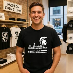 Michigan State Spartans 2026 City Skyline T-Shirt
