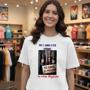 Miguel Díaz-Canel Tú Eres El Próximo Venezuela Todo El Mundo Lo Está Esperando Pegatina T-Shirt
