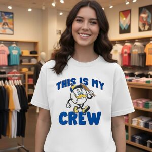 Milwaukee Brewers Baseball This Is My Crew T-Shirt