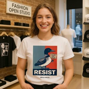 Minnesota Loon Resist Raglan T-Shirt