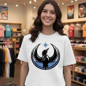 Minnesota Rebel Loon New Mn State Flag T-Shirt