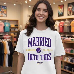 Minnesota Vikings Married Into This T-Shirt
