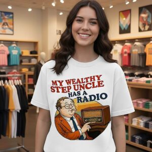 My Wealthy Step Uncle Has A Radio T-Shirt