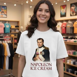 Napoleon Ice Cream Classic Portrait T-Shirt