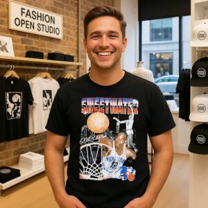 Nathaniel Clifton New York Knicks 75th Anniversary Pioneers Player T-Shirt
