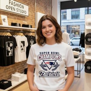 New England Patriots ’25 Super Bowl Lx Champions Classic T-Shirt
