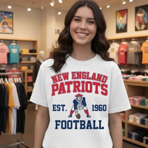 New England Patriots Football Est 1960 T-Shirt