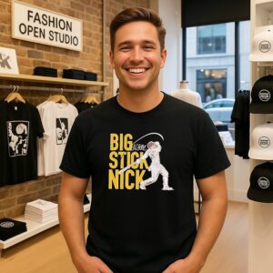Nick Castellanos Big Stick Nick San Diego Padres Signature T-Shirt