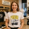 Purdue Boilermakers NCAA Basketball 1980s Courtside Ringer Mascot Vintage T-Shirt