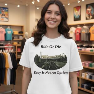 Ride Or Die Easy Is Not An Option T-Shirt