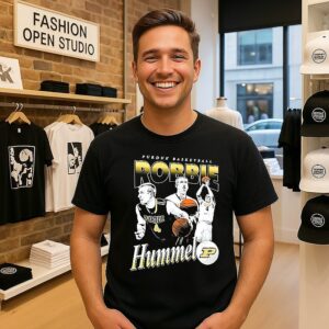 Robbie Hummel Purdue Basketball Graphic T-Shirt