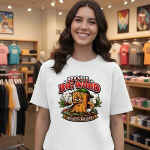 Roll Big Wood Big Hits Big Rips T-Shirt