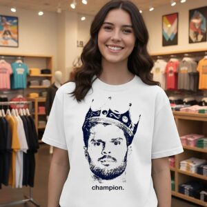 Sam Darnold Seattle Seahawks Champion Crown T-Shirt