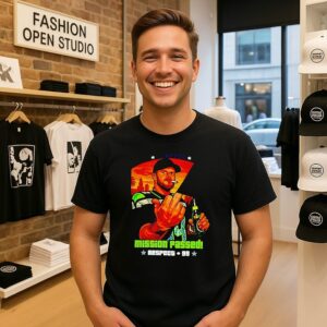 Sam Darnold T-Shirt Smoking & Middle Finger T-Shirt