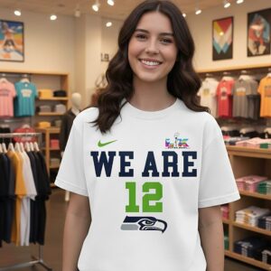 Seattle Seahawks 2026 Super Bowl Lx Champions We Are 12 T-Shirt