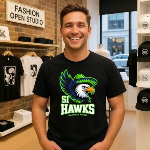 Seattle Seahawks Fiesta Hawk Mexican Sombrero Eagle T-Shirt