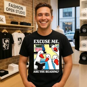 Silly Goose Excuse Me Are You Reading T-Shirt