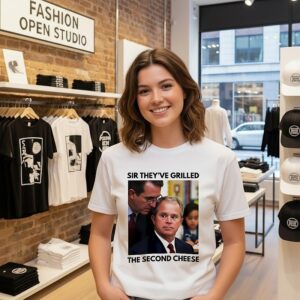 Sir They’ve Grilled The Second Cheese Meme T-Shirt
