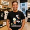 Snoopy And Friends X Denver Broncos NFL Cartoon T-Shirt