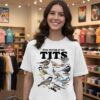 Stop Staring At My Tits Bird T-Shirt