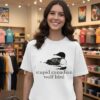 Stupid Canadian Wolf Bird 2026 T-Shirt