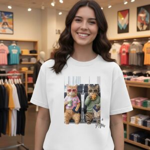 Tabitha & Mittens Hey Cool Cats T-Shirt